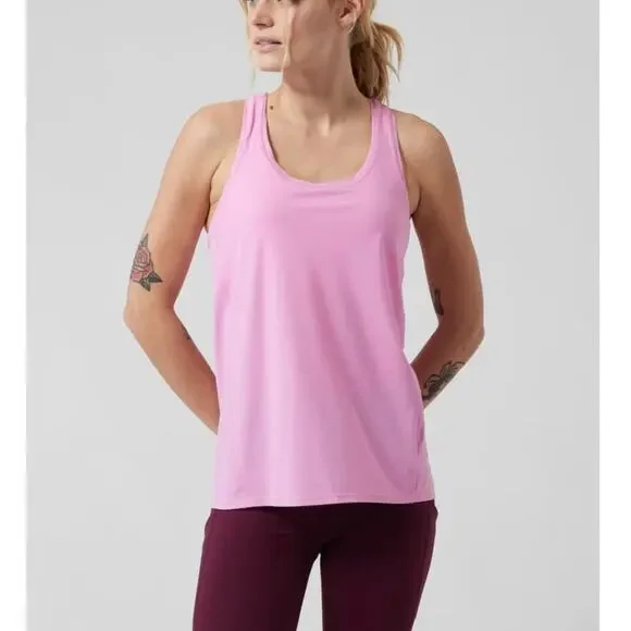 Athleta ultimate scoop tank pink - Picture 1 of 5